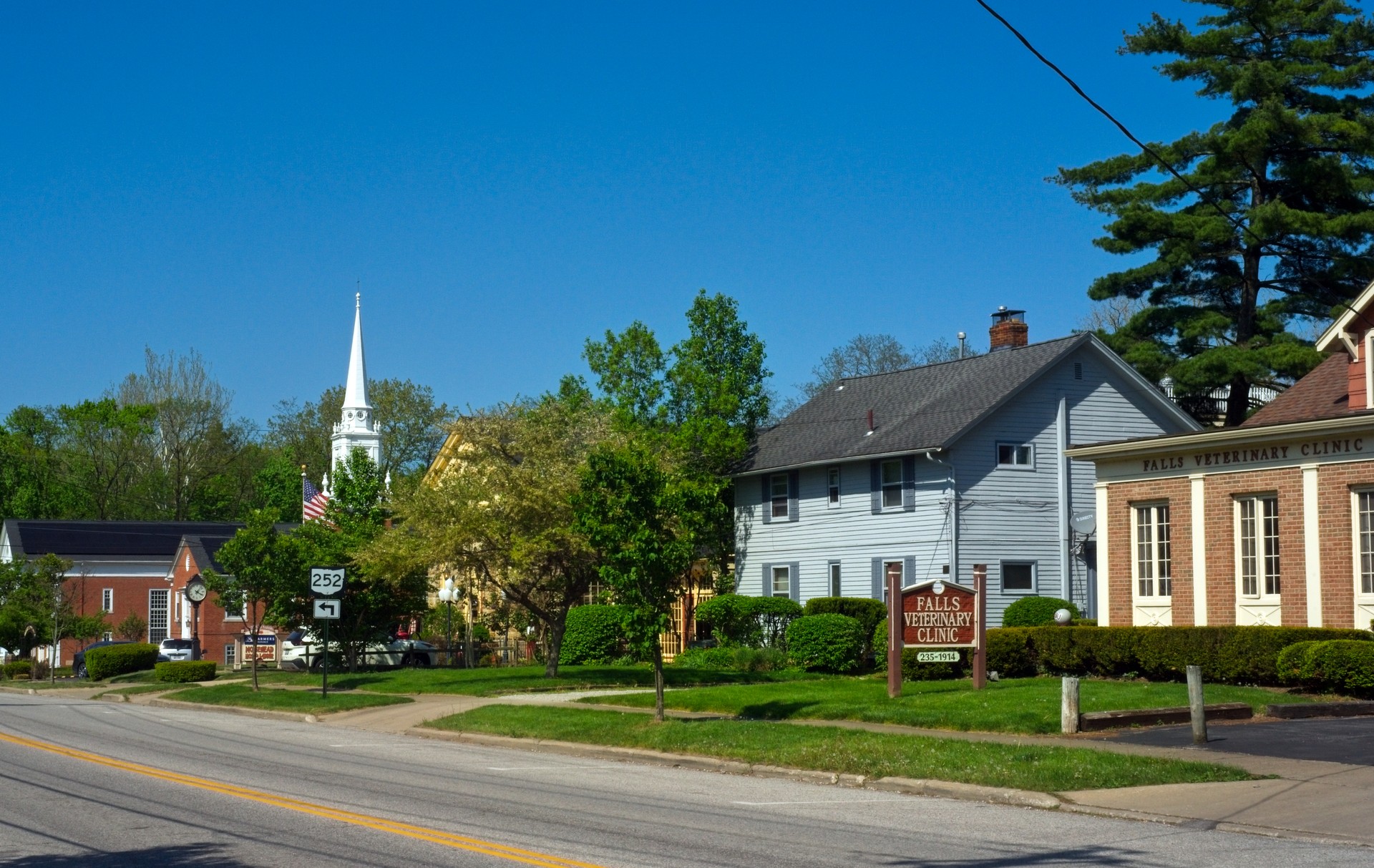 Village main street